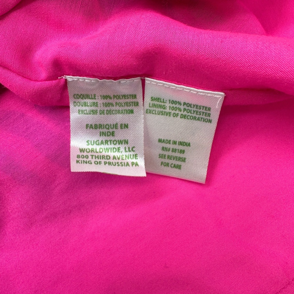 Lilly Pulitzer Dress Women Size 12 Pink Zebra Print Bernadetta Preppy Maxi - Picture 5 of 9